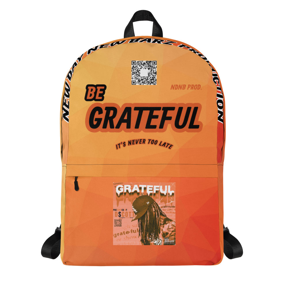 Be Grateful Backpack