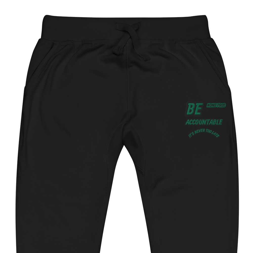 Be Accountable Fleece Sweatpants