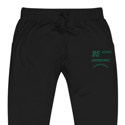 Be Accountable Fleece Sweatpants