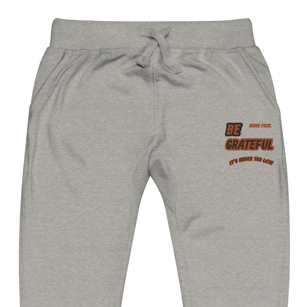 Be Grateful Fleece Sweatpants