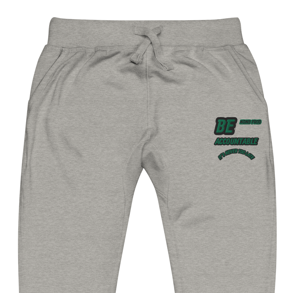 Be Accountable Fleece Sweatpants