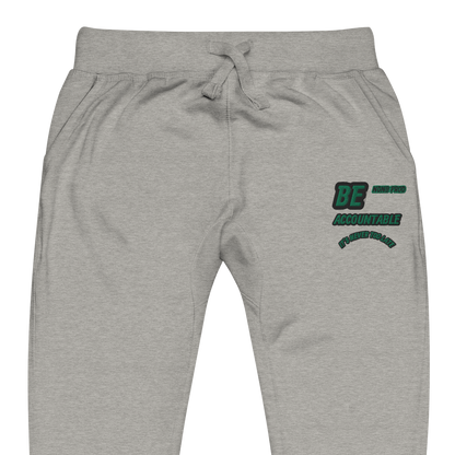 Be Accountable Fleece Sweatpants