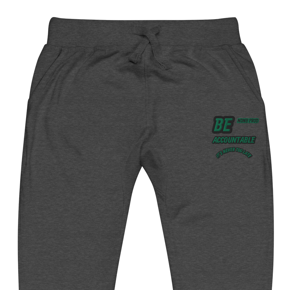 Be Accountable Fleece Sweatpants