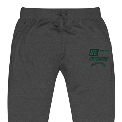 Be Accountable Fleece Sweatpants